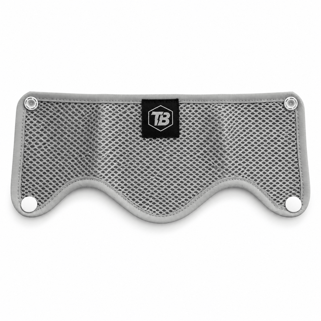 Tradeborn Terry Cloth Hard Hat Sweatband – Gray